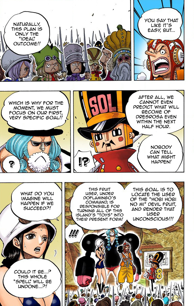 One Piece - Digital Colored Comics Chapter 731 8